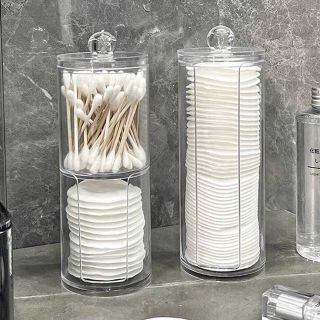 hộp đựng bông tẩy trang nhà tắm