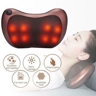 GỐI MASSAGE 8 BI XOAY 2 CHIỀU