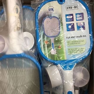 VỢT MUỖI KIÊM ĐÈN BẮT MUỖI CYX D1