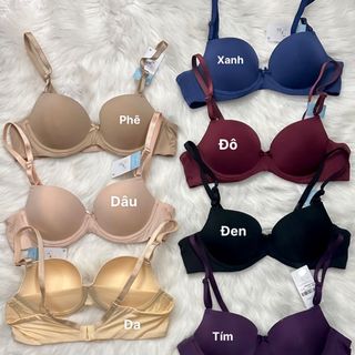 Áo ngực Lovelyvn 1411 không gọng mút vừa 3cm, 2 móc cài