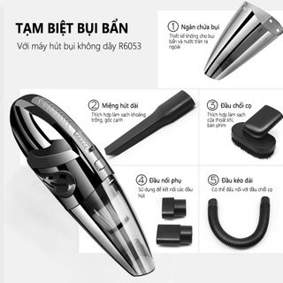 MÁY HÚT BỤI CẦM TAY KHÔNG DÂY FH- 558