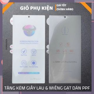 Dán Cường Lực Dẻo PPF Cho Samsung - Iphone