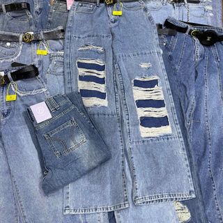 LÔ 78 QUẦN JEANS ỐNG RỘNG - BAGGY