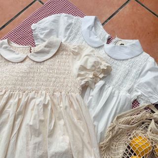 [SHOPPUMI] Áo kiểu linen Ario form BBD 2 màu trắng và nude freesize Pumi