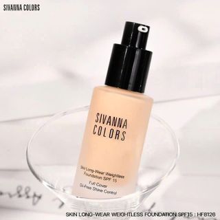 Kem nền SIVANNACOLORS skin long wear weightless foundation- THÁI LAN 35ml