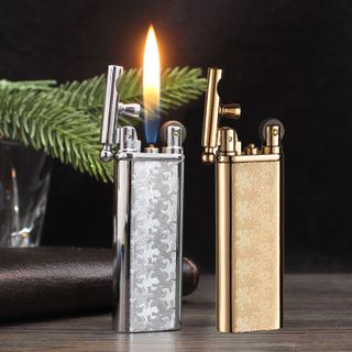 BẬT LỬA GAS ĐÁ DÀI MINI HÌNH HOA VĂN SIÊU MỎNG - XÀI GAS