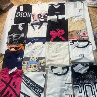 ÁO PHÔNG CHẤT POLY HÀNG UNISEX NHIỀU MẪU GIÁ RẺ