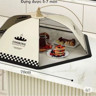 Lồng bàn lưới gấp gọn cooking