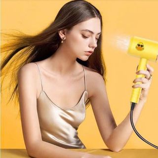 Máy Sấy Tóc Hình Vịt Con Màu Vàng Dễ Thương