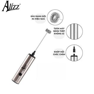 MÁY ĐÁNH TRỨNG TẠO BỌT CÀ PHÊ 3 ĐẦU ALIZZ AL-13578