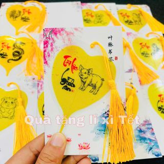 Sỉ Lá Bồ Đề In Hình 12 Con giáp Phong Thủy - May Mắn - Bình An - Tài Lộc