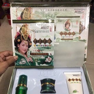 Bộ mỹ phẩm trị nám, tàn nhang, trắng da Danxuenilan Hoàng Cung Xanh (5in1) chính hãng nội địa Trung
