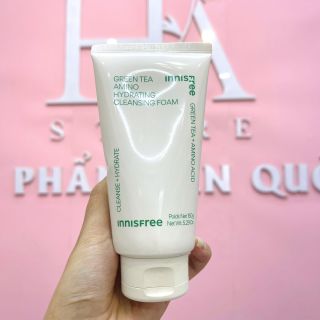 [Mẫu Mới ] Sữa Rửa Mặt Trà Xanh InnisfreeGreen Tea Hydrating Amino Acid Cleansing Foam 150ml giá sỉ