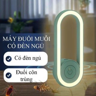 Đèn Ngủ Đuổi Muỗi Côn Trùng Bằng Sóng Âm