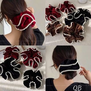 Dây buộc tóc đính Ngọc