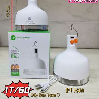 ĐÈN TÍCH ĐIỆN SIÊU SÁNG DP 7857