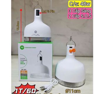 ĐÈN TÍCH ĐIỆN SIÊU SÁNG DP 7857