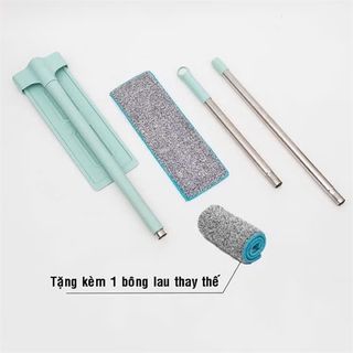 Lau nhà tự vắt kèm bông lau