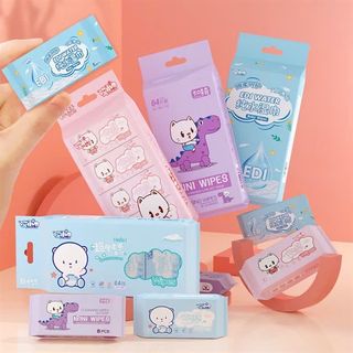 Bịch 8 gói khăn ướt mini