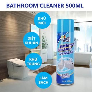 BÌNH XỊT TẨY NHÀ TẮM ĐA NĂNG BATHROM CLEANER 500ML