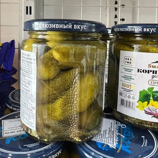 Dưa Chuột Bao Tử Muối Kiểu Nga 540g - Dưa chuột muối chua ăn liền, dưa chuột ngâm, đồ chua ngâm