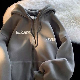 Áo khoác Balance 336, chất thun nỉ, nón 2 lớp cùng vải nón rộng, form rộng cánh dơi. Giá sỉ - giá bán buôn