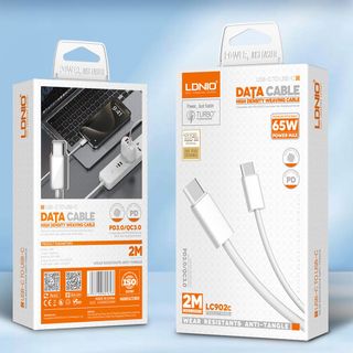 Cáp Sạc Nhanh TypeC To TypeC Ldnio LC901C