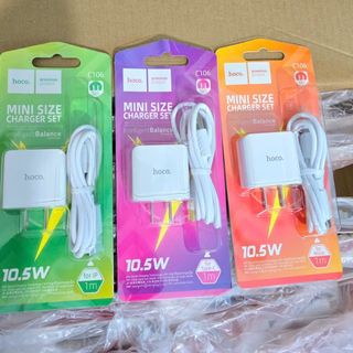 Bộ sạc, củ sạc c106 Micro type C iphone