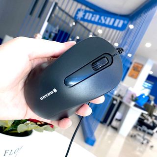 Chuột USB Có Dây Nasun NS-128 cho Máy Tính và Laptop