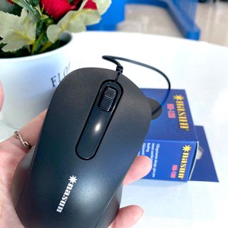 Chuột USB Có Dây Nasun NS-128 cho Máy Tính và Laptop