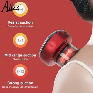Máy Giác Hơi Cạo Gió 12 Chế Độ Sạc Pin ALIZZ AL-13821