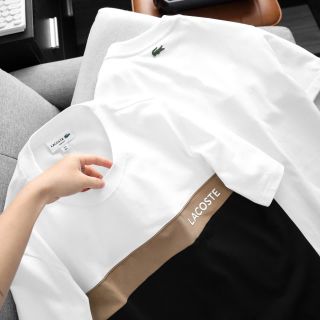 Áo thun nam. Chất vải cotton 2c phối màu chuẩn hãng, đường may tỉ mỉ. Logo in cao
