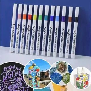 Hộp bút màu acryliic marker 60 cây