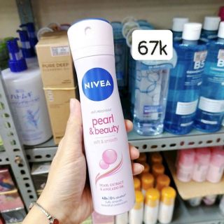 Xịt khử mùi NIVEA ngọc trai thái chính hãng giá sỉ