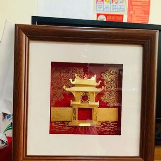 Quà tặng Tranh dát vàng 24k