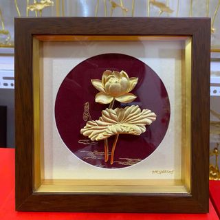 Quà tặng Tranh dát vàng 24k