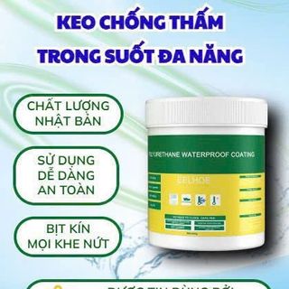 Keo chống thấm tường trong suốt