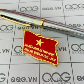 Cung cấp huy hiệu đại biểu, sản xuất huy hiệu lá cờ, Huy hiệu đại hội đảng, huy hiệu đại hội công đoàn