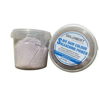 Bột Tẩy Tóc Hồng Goldbest 1000ml, bột tẩy tóc cao cấp thơm dẻo, không khô tóc, tẩy tóc yếu an toàn