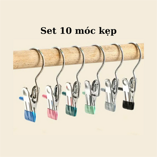 Set 10 móc kẹp đơn