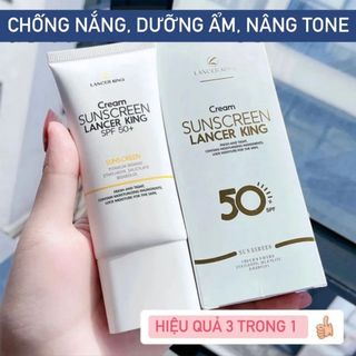 Kem Chống Nắng LANCER KING SPF 50+ PA++ 60g