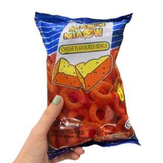 SNACK MIAOW MIAOW VỊ PHÔ MAI ( CHEESE FLAVOURED RINGS) 60gr