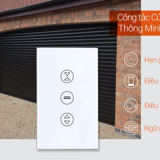Công tắc cửa cuốn thông minh điều khiển qua điện thoại