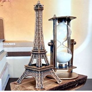 Đồng Hồ Cát Tháp Eiffel Decor,  Quà tặng, Quà lưu niệm. Đồng hồ cát để bàn, đồ lưu niệm, decor, trang trí, văn phòng phẩm, Vpp