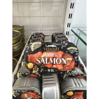 CÁ HỒI NGÂM DẦU VITAFISH PREMIUM 120G