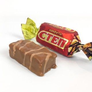 Kẹo Cten đỏ (socola phủ mạch nha, đậu phộng)