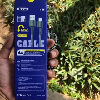 Cáp dù SYC LY-10M LY-10T, LY-10I sạc nhanh micro, Type C iphone