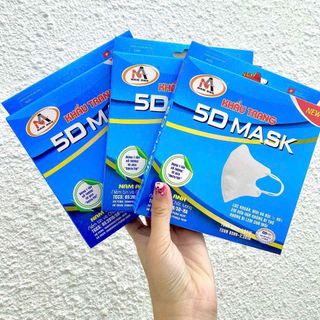 THÙNG 100 HỘP KHẨU TRANG 5D NAM ANH