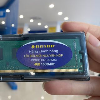 Ram máy tính để bàn DDr3 - 4gb bus 1600 Nasun
