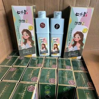 Dầu Gội Phủ Bạc Đen Baoweiquan Helloii Bubble 230ml